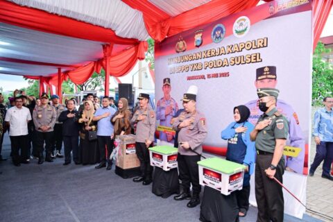 Wagub Sulsel Apresiasi Inovasi Polri Lewat Program Gizi Anak Sekolah SPPG