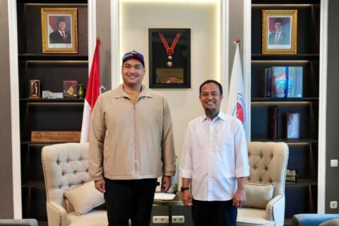 Gubernur Sulsel Temui Menpora, Bahas Progres Pembangunan Stadion Sudiang Makassar