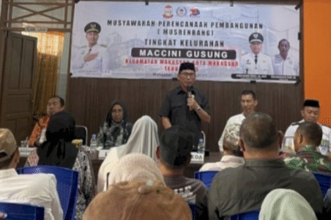 Hadiri Musrenbang di Maccini Gusung, Muchlis Misbah Minta Semua Pihak Kerja Ikhlas Demi Pembangunan