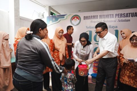 DWP Sulsel Salurkan Daging Kurban untuk Anak Stunting dan Kaum Dhuafa pada Iduladha 1446 H