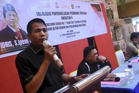Sosialisasi Perda Ketertiban, Idris Tekankan Kolaborasi Aparat dan Warga