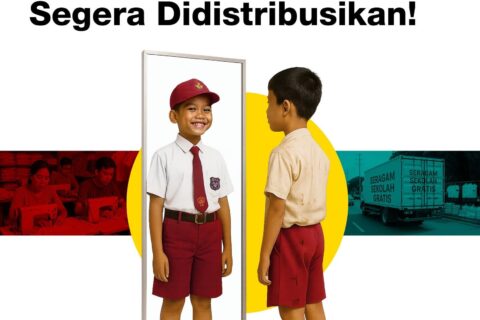 Munafri-Aliyah Realisasikan Janji Pendidikan, Tahap Awal Seragam Graris Dibagikan