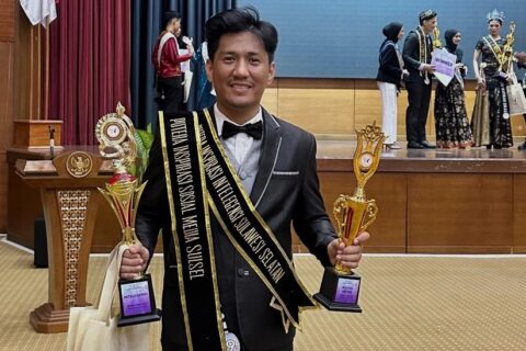 Mahasiswa Universitas Fajar Raih Dua Gelar Bergengsi di Ajang Putera Puteri Inspirasi Sulsel 2025