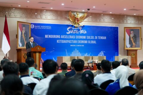Sekda Sulsel Apresiasi BI Fasilitasi Forum Sulsel Talk, Ajak Lintas Sektor Bangun Ekonomi Tangguh