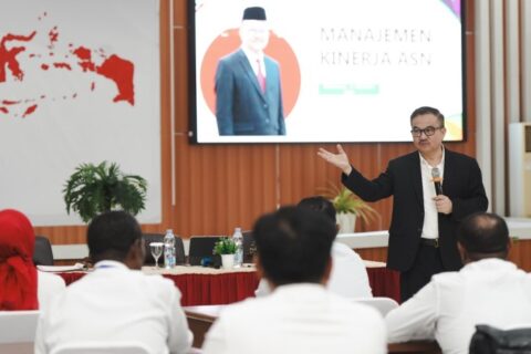 Sekda Sulsel Jufri Rahman Paparkan Manajemen Kinerja ASN di Pelatihan Kepemimpinan Kemendagri