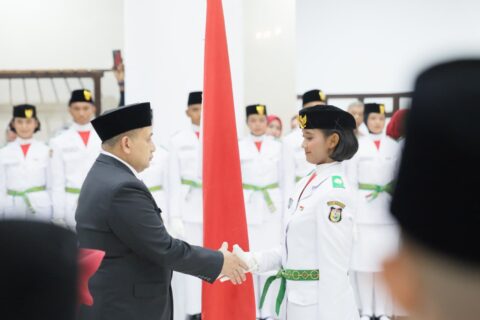 70 Paskibraka Makassar, Siap Kibarkan Merah Putih di HUT RI ke-80