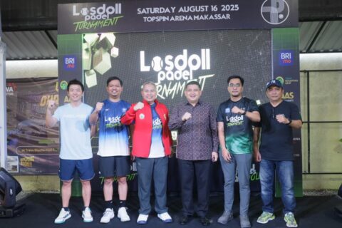 Wali Kota Munafri Dorong Gaya Hidup Sehat Lewat Olahraga Padel