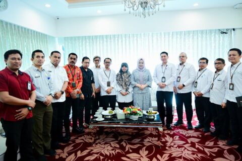 Audiensi BPS Sulsel, Fatmawati Rusdi Dorong Sinergi Satu Data Indonesia