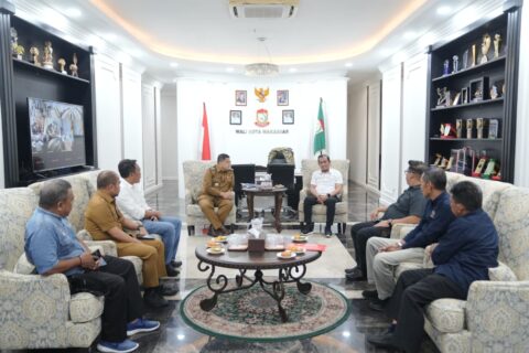 Bahas Raker hingga Peresmian Kantor Baru, PWI Sulsel Temui Wali Kota Makassar