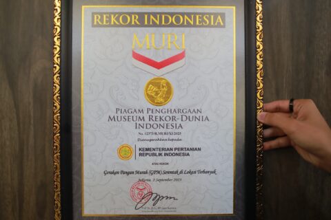 Gerakan Pangan Murah Serentak di 4.337 Titik Seluruh Indonesia, Kementan Dapat Rekor MURI