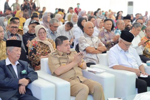 Munafri Dampingi JK Letakkan Batu Pertama di RS Islam Faisal