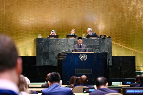 Prabowo Pamer Rekor Cadangan Beras RI di PBB, Ungkap Rencana Ekspor ke Palestina