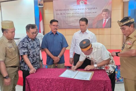 Sipammase-maseki, Pesan Andi Amran Sulaiman saat Menerima Hibah Sekolah Unggulan KKSS Kaltara