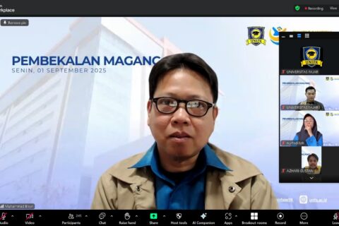 UNIFA Gelar Pembekalan Magang Tahun Ajar 2025/2026, Siapkan 250 Mahasiswa Hadapi Dunia Kerja