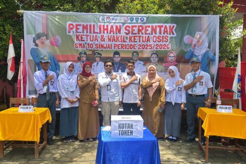 Pemilihan Ketua OSIS Serentak SMA & SMK se-Sulsel, KPU Dorong Pendidikan Demokrasi