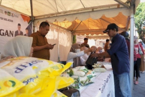 Pemprov Sulsel Gelar Gerakan Pangan Murah Serentak di 24 Kabupaten/Kota