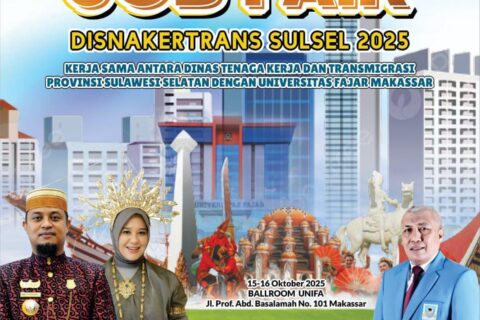 Banjir Lowongan! Disnakertrans Sulsel Buka Kurang Lebih 2.000 Pekerjaan di Job Fair Hari Jadi Sulsel ke-356