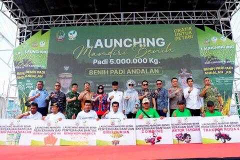 Gubernur Sulsel Luncurkan Mandiri Benih Padi Andalan: 5 Juta kg untuk Petani Sulsel Secara Gratis