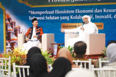 Bulan Ekonomi dan Keuangan Syariah 2025, Sekda Sulsel Dorong Skema Kredit Pesantren Tanpa Bunga