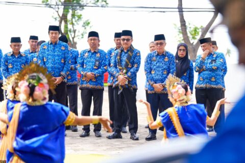 Sekprov Sulsel Jufri Rahman Resmi Mengukuhkan Dewan Pengurus Korpri Kabupaten Bantaeng Masa Bakti 2025 – 2030
