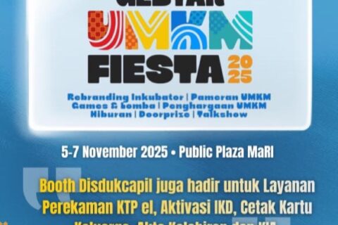Dukcapil Makassar Siap Berikan Layanan Prima pada Gebyar UMKM Fiesta 2025