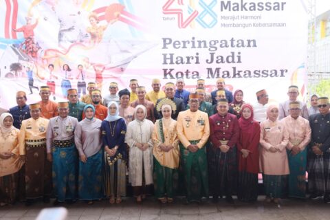 Kepala Daerah se-Sulsel Hadiri Perayaan HUT ke-418 Kota Makassar