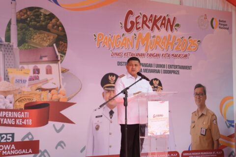 Gerakan Pangan Murah Warnai HUT ke-418 Kota Makassar