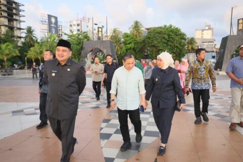 Wali Kota dan Wamen Luar Negeri Bahas Penguatan Wisata Bahari Makassar