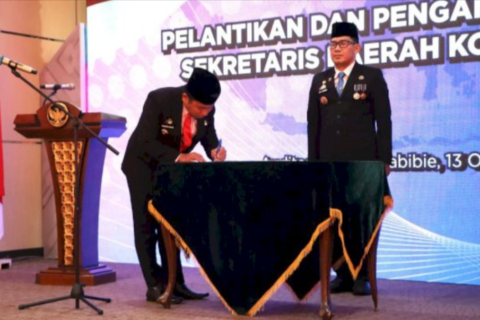 Amarung Agung Hamka Resmi Jabat Sekda, Wali Kota Parepare Sebut Jabatan Sekda Sangat Sentral