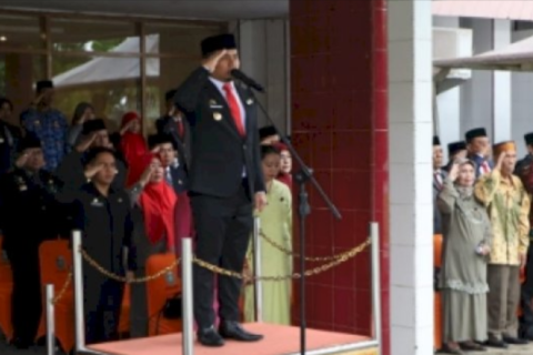 Dipimpin Wali Kota Parepare, Upacara Hari Pahlawan Berlangsung Khidmat