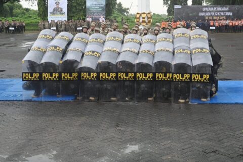 Jelang Pergantian Tahun, Gubernur Sulsel Pimpin Apel Kesiapsiagaan dan Lepas Rombongan Pemudik Gratis