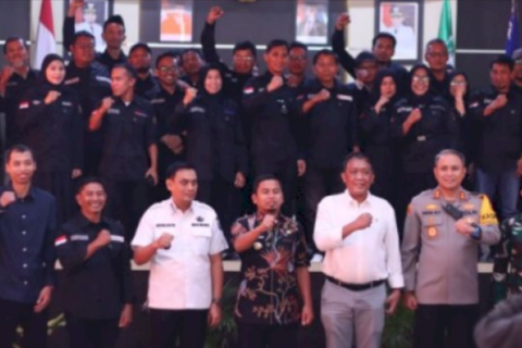 Hadiri Pelantikan Pengurus PWI, Wali Kota Parepare Ajak Pers Beri Saran dan Masukan