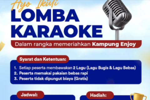 Pemkot Parepare Gerakkan Ekonomi Warga Lewat Event Kampung Enjoy