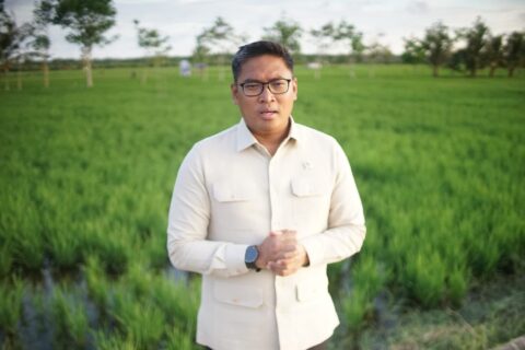 Ketua Dewan Pembina Tani Merdeka Sulsel Sampaikan Selamat Pemberian Tanda Kehormatan Satyalencana ke Wamen Sudaryono