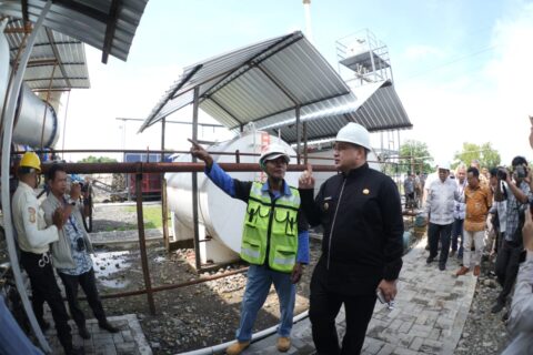 Resmikan AMP di KIMA, Munafri: Proyek Infrastruktur Makassar Tetap Lewat Lelang Terbuka