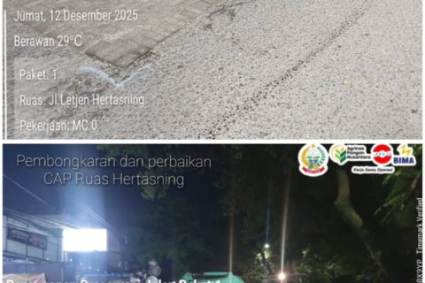 Perbaikan Jalan Hertasning Segera Rampung, Gubernur Sulsel Minta Warga Bersabar