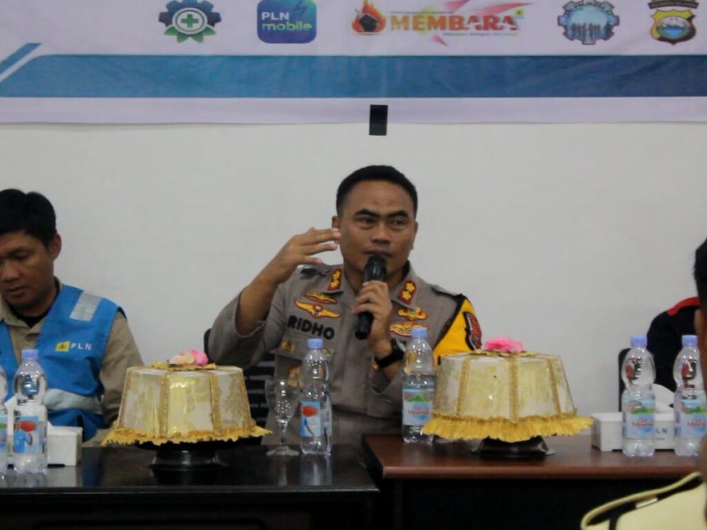 Kapolres Wajo, AKBP Muhammad Rosid Ridho,