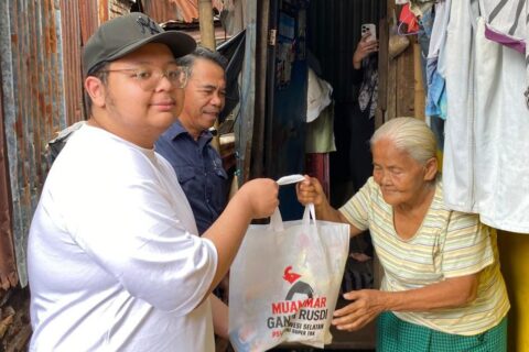 Solid Bergerak, PSI Sulsel Perkuat Aksi Sosial di Makassar