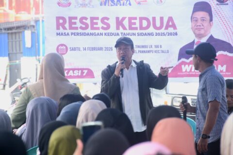 Reses di Tallo, William Desak Perbaikan Drainase dan Akses Air Bersih di Utara Makassar