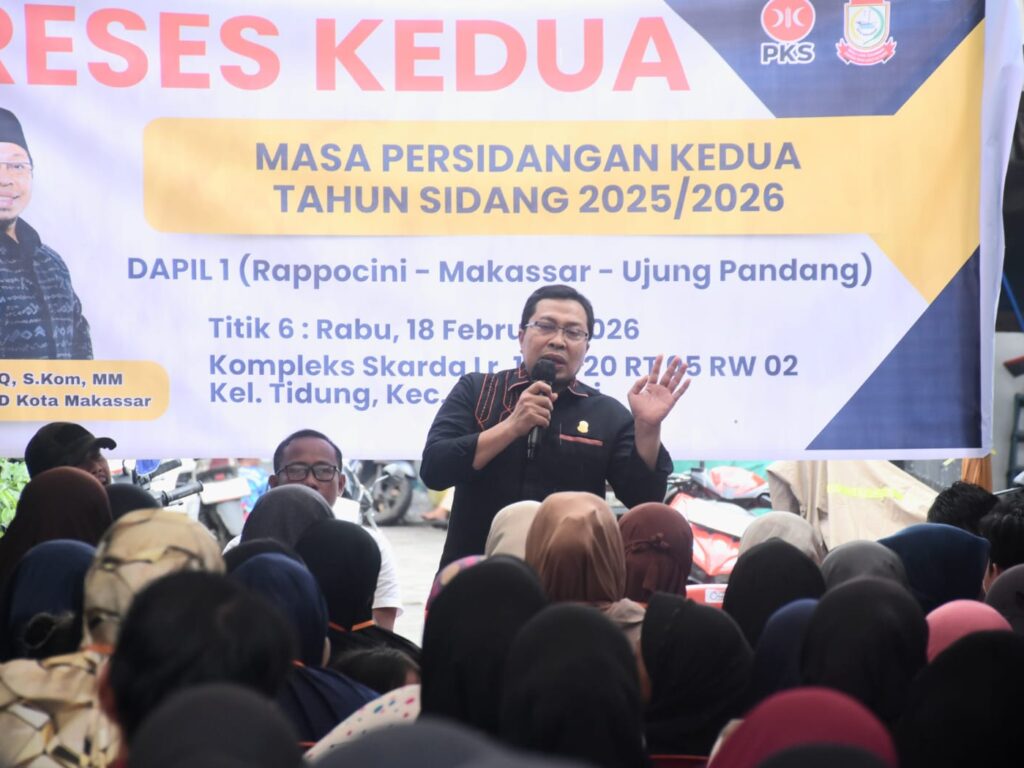 Wakil Ketua DPRD Makassar Anwar Faruq
