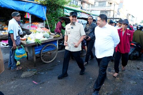 Sidak Pasar Bersama Forkopimda, Gubernur Sulsel: Harga Sembako Relatif Terkendali