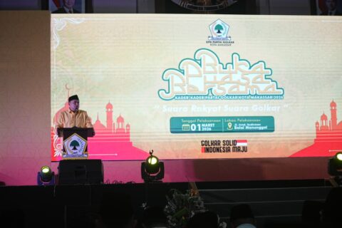 Silaturahmi Ramadan, Golkar Makassar Perlihatkan Kekuatan dan Kekompakan