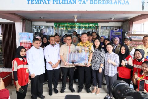 Munafri–Mendag Pantau Pasar Terong hingga Ritel Modern, Harga Pangan Makassar Relatif Terkendali