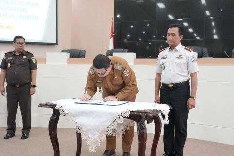 Munafri Teken MoU Terapkan KUHP Baru, Pidana Kerja Sosial Siap Dijalankan di Makassar