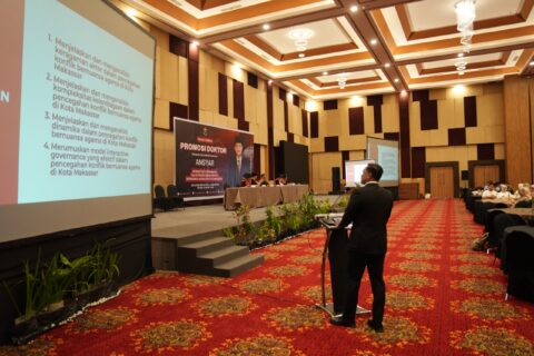 Promosi Doktor di Unhas, Ansyar Tawarkan Model Interactive Governance dalam Pencegahan Konflik
