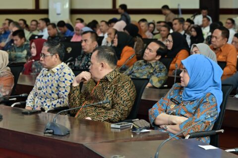 Wawali Makassar Hadiri Penandatanganan MoU DTSEN, Perkuat Pemanfaatan Data Statistik untuk Pembangunan