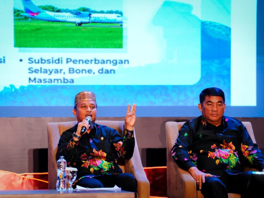 Andi Sudirman Sulaiman menghadiri Pertemuan Saudagar Bugis Makassar PSBM XXVI 2026 di Hotel Claro Makassar