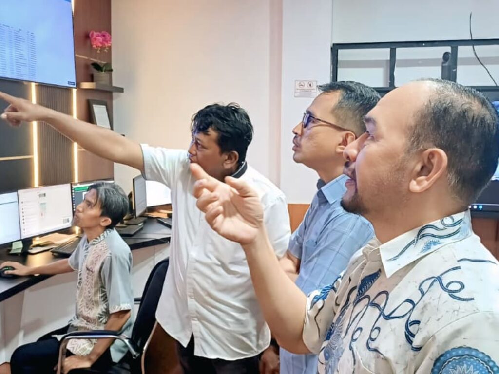 Pertemuan Diskominfo SP Sulsel dengan BMKG Wilayah IV di Makassar