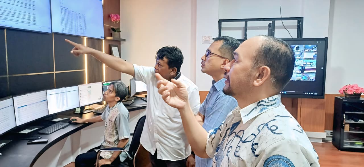 Pertemuan Diskominfo SP Sulsel dengan BMKG Wilayah IV di Makassar