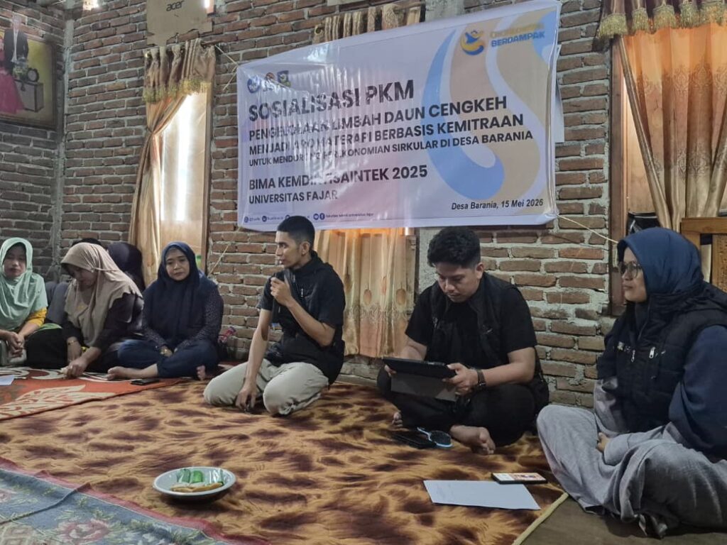 Dulu Dibuang, Kini Limbah Daun Cengkeh di Barania Sinjai Jadi Cuan Lewat Inovasi Unifa